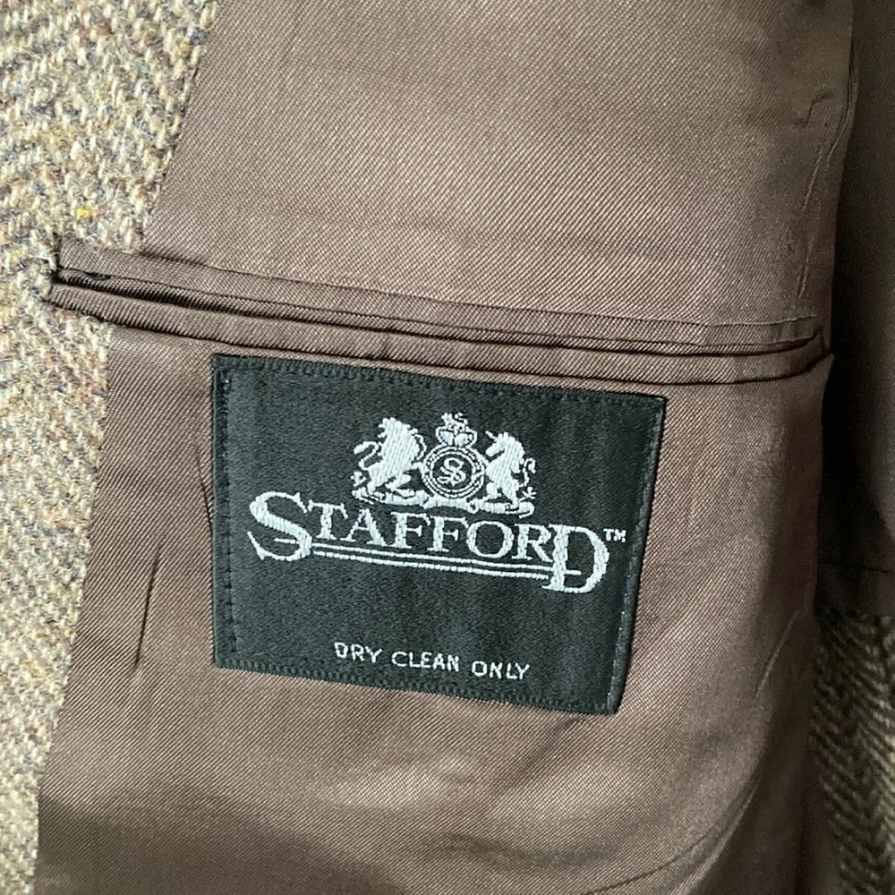 Stafford tweed blazer